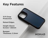 Nomad Rugged hoesje iPhone 15 Pro - Atlantic Blue - thumbnail