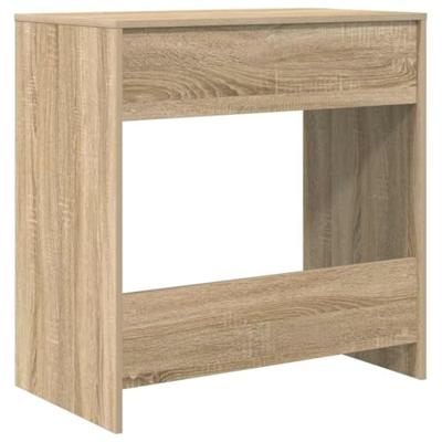 Bureau met plank Sonoma eiken 77,5 x 43 x 79 cm Bewerkt hout