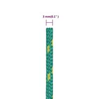 Boottouw 3 mm 500 m polypropyleen groen - thumbnail