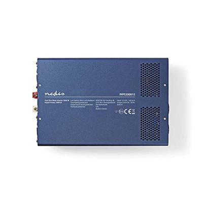 NEDIS Power Inverter zuivere sinusgolven - ingangsspanning: 12 VDC