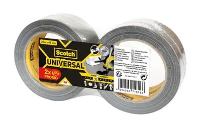 Ducttape Scotch Grijs 25 m x 48 mm