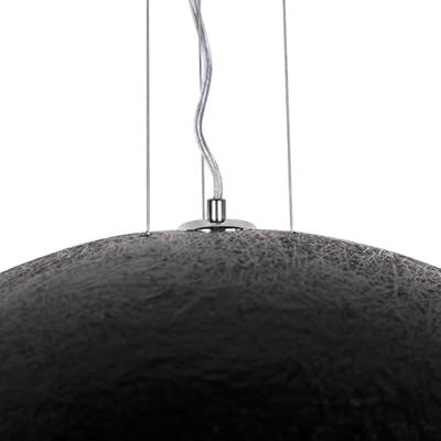 QAZQA Smart hanglamp zwart met goud 70 cm incl. Wifi A60 - Magna