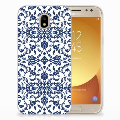 Samsung Galaxy J5 2017 | TPU Case | Flower Blue