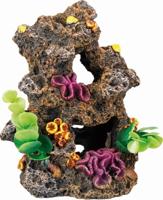 Aquarium decoratie Rif met Planten - 12 x 10 x 6,5 cm - thumbnail