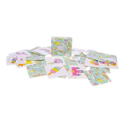 Duckiez Mini memospel eenhoorn, 28 kaarten
