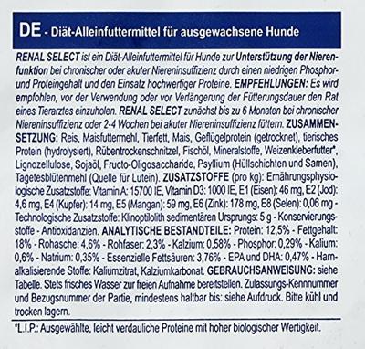 Royal Canin renal select hondenvoer 10kg zak