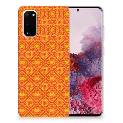 Samsung Galaxy S20 | TPU bumper | Batik Oranje