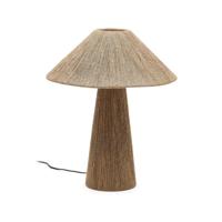 Kave Home Tafellamp 'Renee' Jute, 46cm - thumbnail