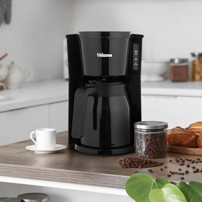 Tristar Koffiezetapparaat Zwart Capaciteit koppen: 10 Met thermoskan, Warmhoudfunctie - thumbnail