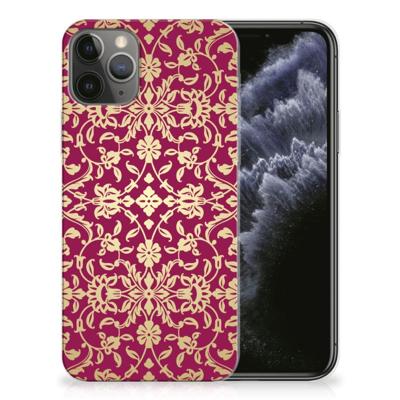 Siliconen Hoesje Apple iPhone 11 Pro Barok Pink Siliconen Hoesje Apple iPhone 11 Pro Barok Pink