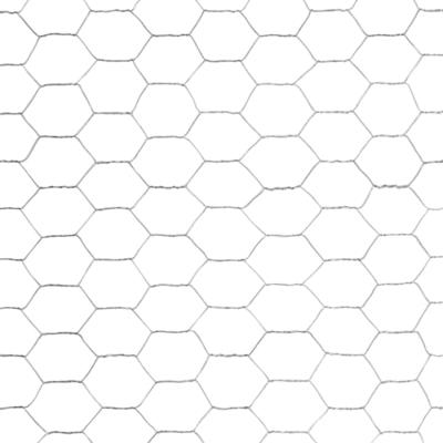 Kippengaas 25x1,2 m gegalvaniseerd staal zilverkleurig