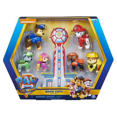 Spin Master PAW Patrol De Film - Cadeauset - 6 Actiefiguren - Schaal 1:55 Spin Master PAW Patrol De Film - Cadeauset - 6 Actiefiguren - Schaal 1:55
