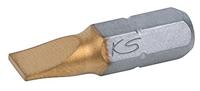 KS Tools 911.2635 Gleuf-bit 8 mm Gereedschapsstaal Titanium gecoat C 6.3 5 stuk(s) - thumbnail