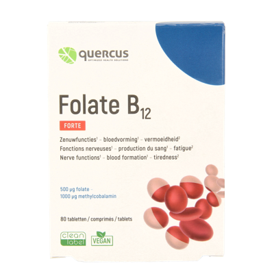 Quercus Folate B12 Tabletten