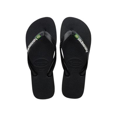 Havaianas - Brasil Logo black black Rubber Unisex