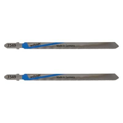 Wolfcraft decoupeerzaagblad | hss | l=130mm | t-schaft | 2 stuks - 3549000