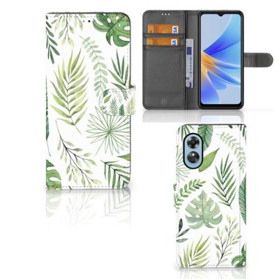 OPPO A17 Hoesje Leaves OPPO A17 Hoesje Leaves