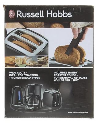 Russell Hobbs Textures Plus Broodrooster Zwart