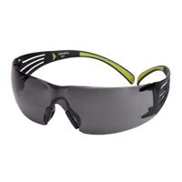 3M SecureFit 400 SF402AF Veiligheidsbril Zwart, Groen - thumbnail