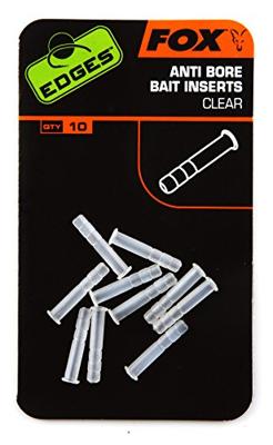 Fox Edges Anti-Bore Bait Inserts Clear