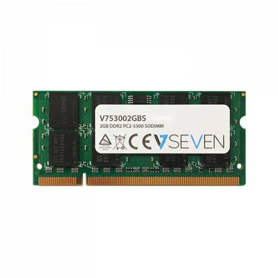 V7 V753002GBS geheugenmodule 2 GB 1 x 2 GB DDR2 667 MHz