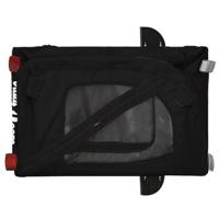 VidaXL Huisdierfietskar zwart oxford-stof en ijzer - thumbnail