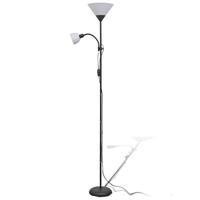 VidaXL Vloerlamp zwart - thumbnail