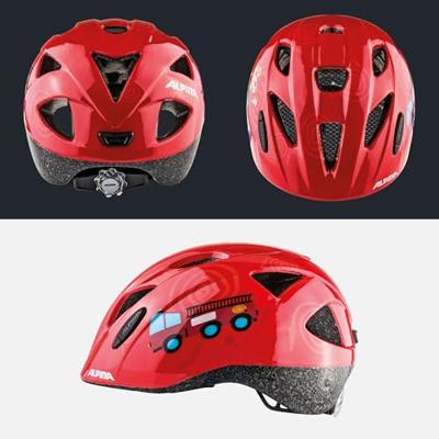 Olympic Sportswear Alpina sports kinderhelm ximo firefighter 47-51 glans - thumbnail