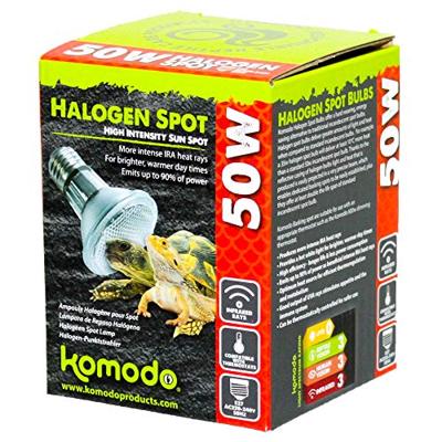 KOMODO HALOGEEN SPOT LAMP ES 50 WATT