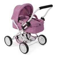 Kleine Poppenwagen Smarty - Pink Jeans - thumbnail