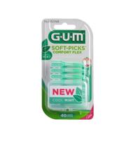 GUM Soft-Picks comfort flex mint medium 40 Stuks - thumbnail