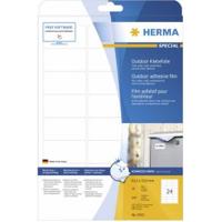Etiket HERMA 9532 63.5x33.9mm weerbestendig wit 240st - thumbnail
