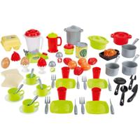 Ecoiffier 100% chef servies in opbergbox - thumbnail