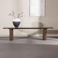 Nohr Eetkamerbank 'Anh' 180cm, kleur Mokka - thumbnail