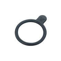 TOPEAK Rubber strap - white/redlite ii (small) - thumbnail