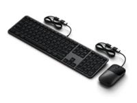 Satechi Slim CLX3 wired mouse & keyboard combo - Space black - thumbnail