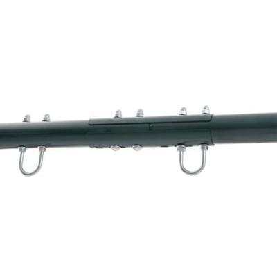 VidaXL Schommelframe voor buiten met 2 ophanghaken staal blauw