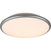 LED Plafondlamp - Plafondverlichting - Trion Lombis - 20.5W - Warm Wit 3000K - Dimbaar - Rond - Mat Titaan - Kunststof - thumbnail