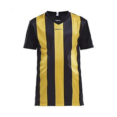 Craft 1905568 Progress Stripe Jersey W - Black/Yellow - L