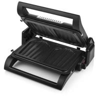 NOVA 02.110502.01.002 Grill Elektrisch Controlelampje, Inklapbaar, Anti-aanbaklaag, Kabelgebonden Zwart - thumbnail