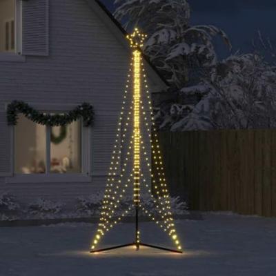 VidaXL Led-kerstboom 525 leds warm wit 302 cm VidaXL Led-kerstboom 525 leds warm wit 302 cm