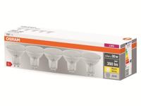 OSRAM HOMELIGHTING 4058075466579 LED-lamp Energielabel G (A - G) GU10 Reflector 4.3 W = 30 W Warmwit (Ø x l) 51 mm x 55 mm 5 stuk(s) - thumbnail