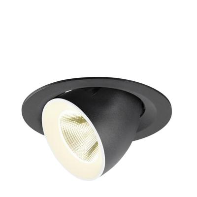 SLV InbouwspotNuminos Gimble M zwart/wit 4000K - 20gr - 1009578