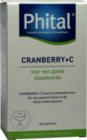 Phital Cranberry+c Tabletten 60st - thumbnail