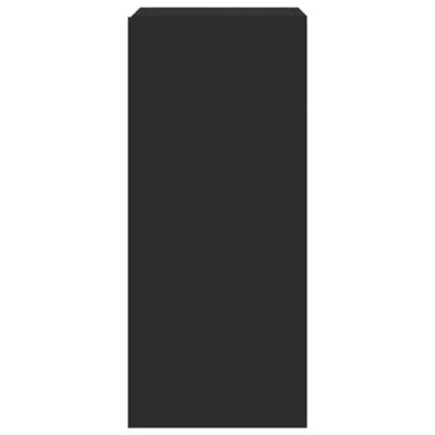 Tv-wandmeubel met LED-verlichting 30,5x35x70 cm zwart Tv-wandmeubel met LED-verlichting 30,5x35x70 cm zwart