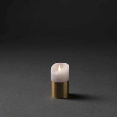 Konstsmide 1820-600 LED-kaars met echte was Wit Warmwit Konstsmide 1820-600 LED-kaars met echte was Wit Warmwit