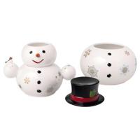 Villeroy & Boch Christmas Toys Memory Sneeuwman voorraadpot 20,5x18x31cm - thumbnail