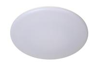 Lucide OLSON - Plafonnière Badkamer - Ø 35 cm - LED - CCT - 1x36W 3000K/6500K - IP44 - Opaal - thumbnail