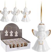 Hangdeco Engel Wit 6cm - thumbnail