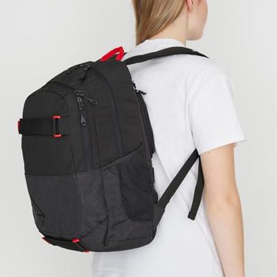 New Rebels - Otis - Stanford Rugtas 20L - Duotone - duurzaam waterafstotend polyester - 15.6" laptop - Zwart